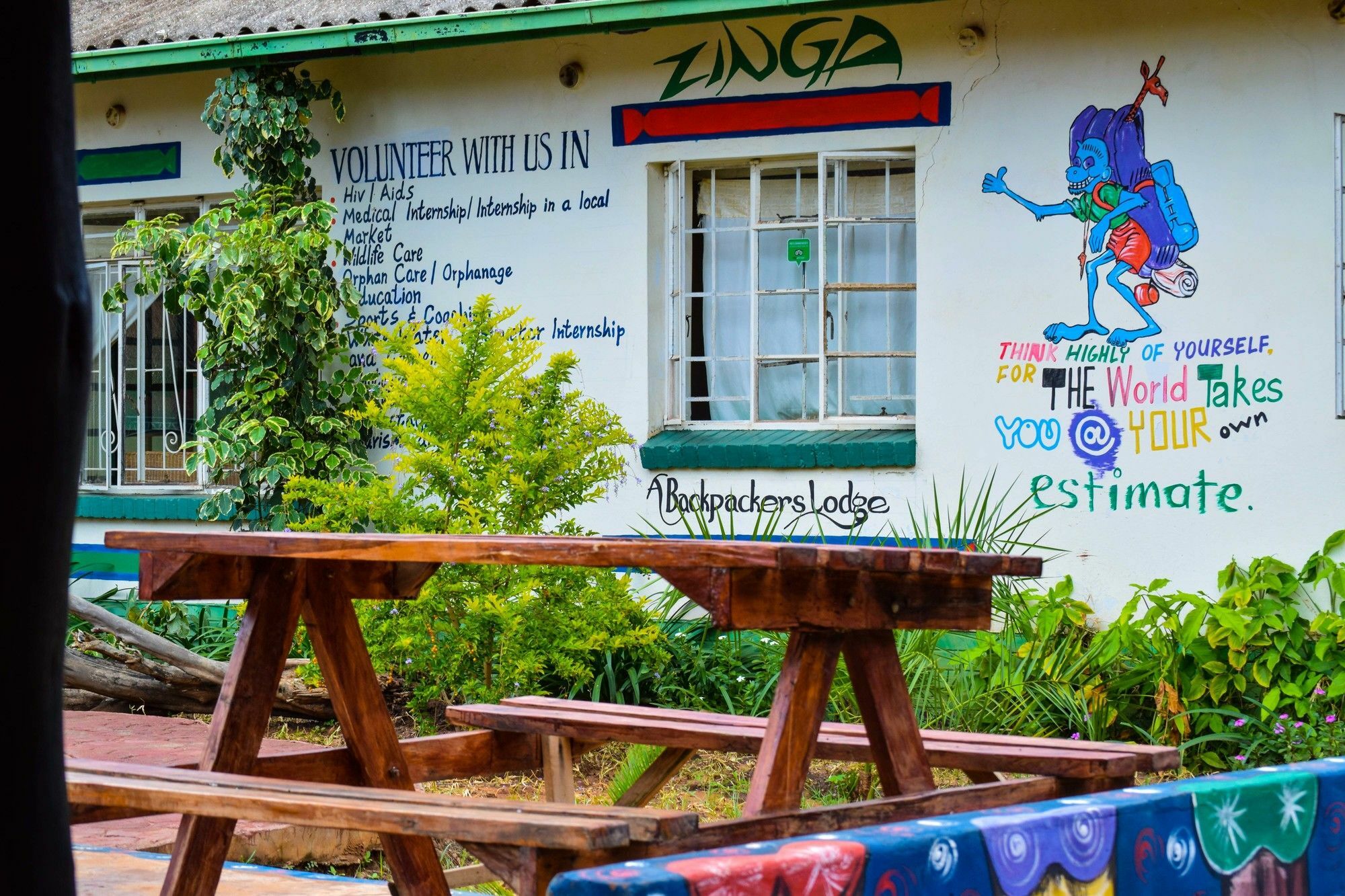 Hotel Zinga Backpackers à Livingstone Extérieur photo